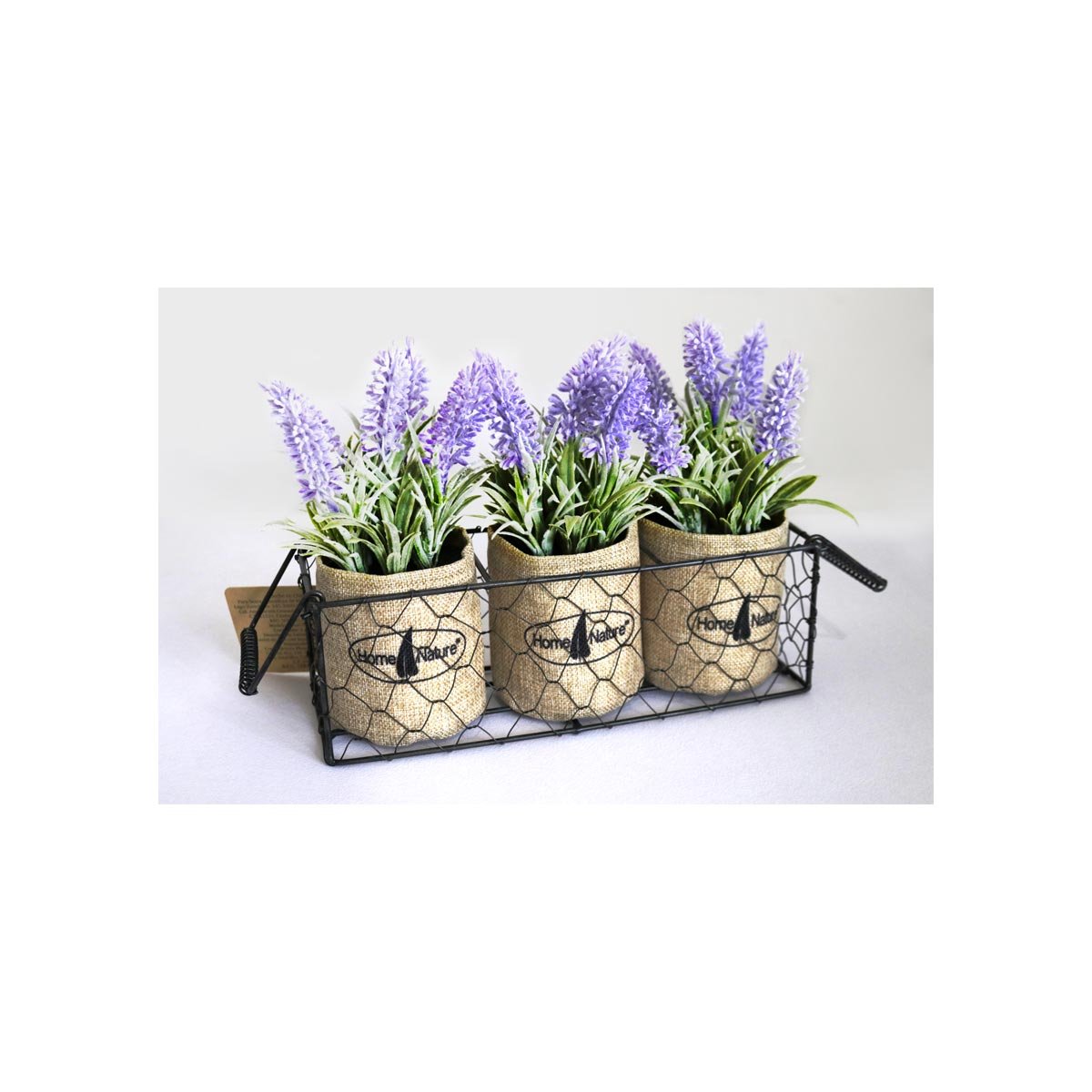 Home Nature Lavanda Artificial en Costal de Lino