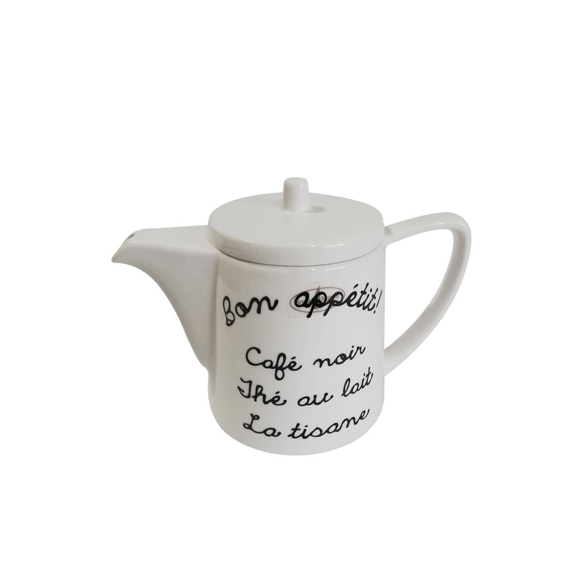 Home Nature Tetera de Porcelana Bon Appetit