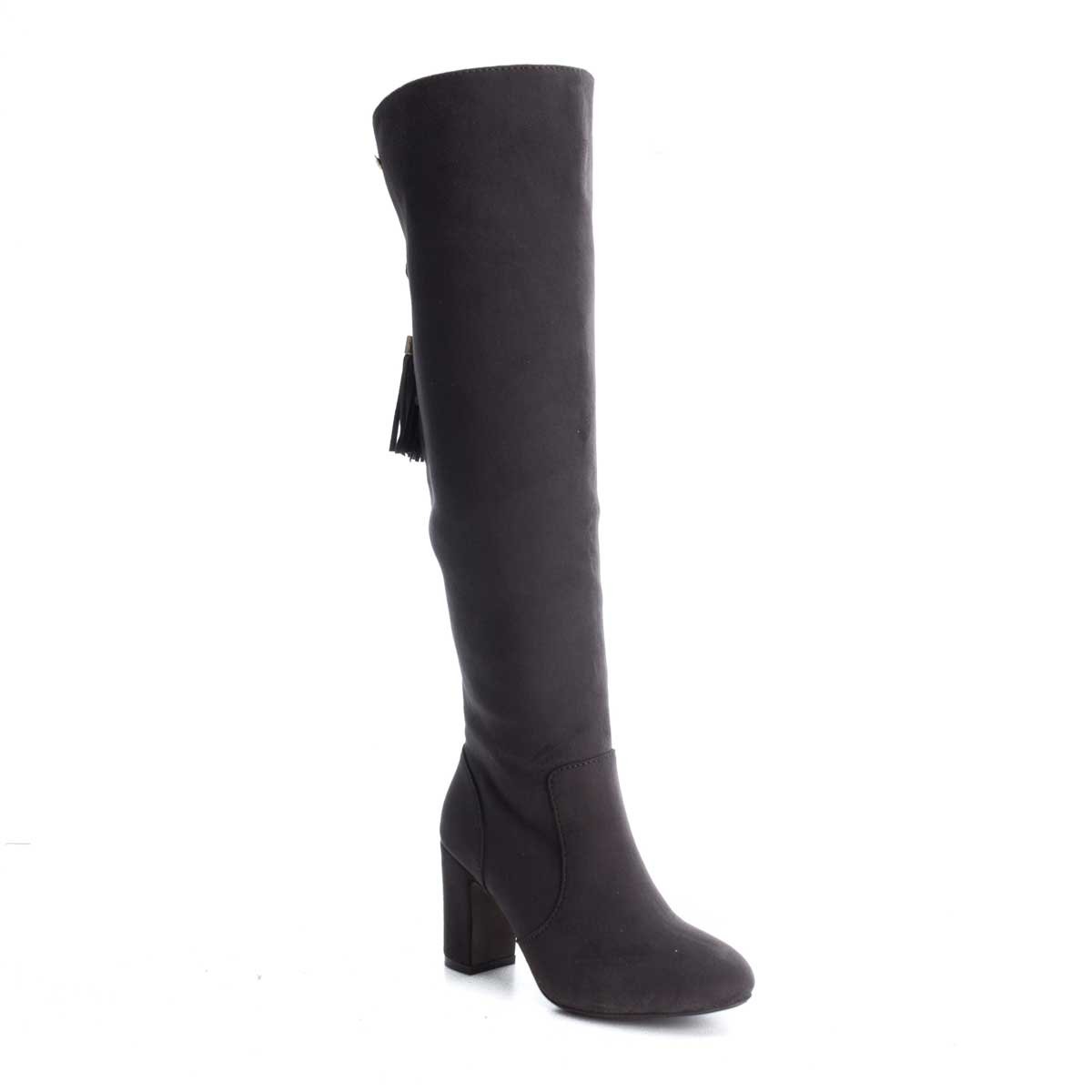 Bota Alta con Borla Trasera Xti