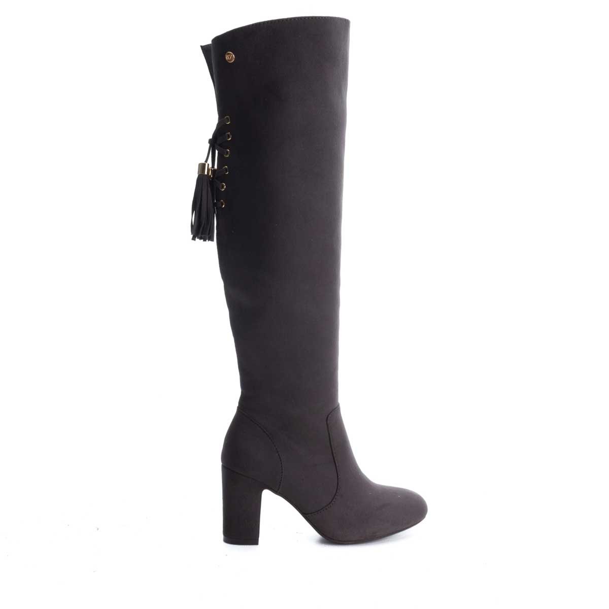 Bota Alta con Borla Trasera Xti