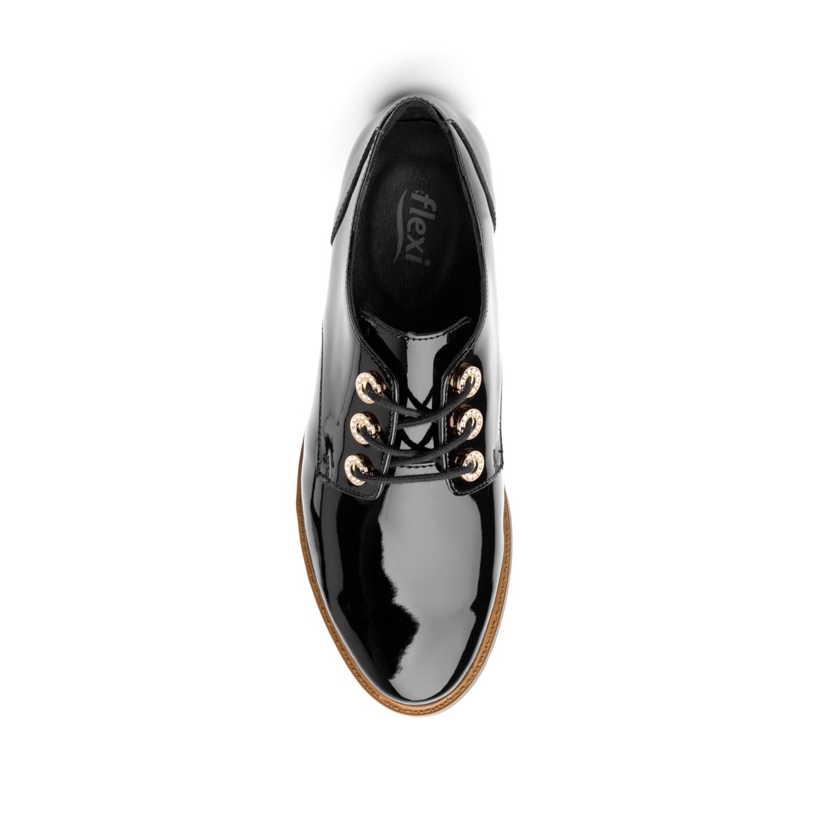 Menstyle Charol Color Negro Flexi