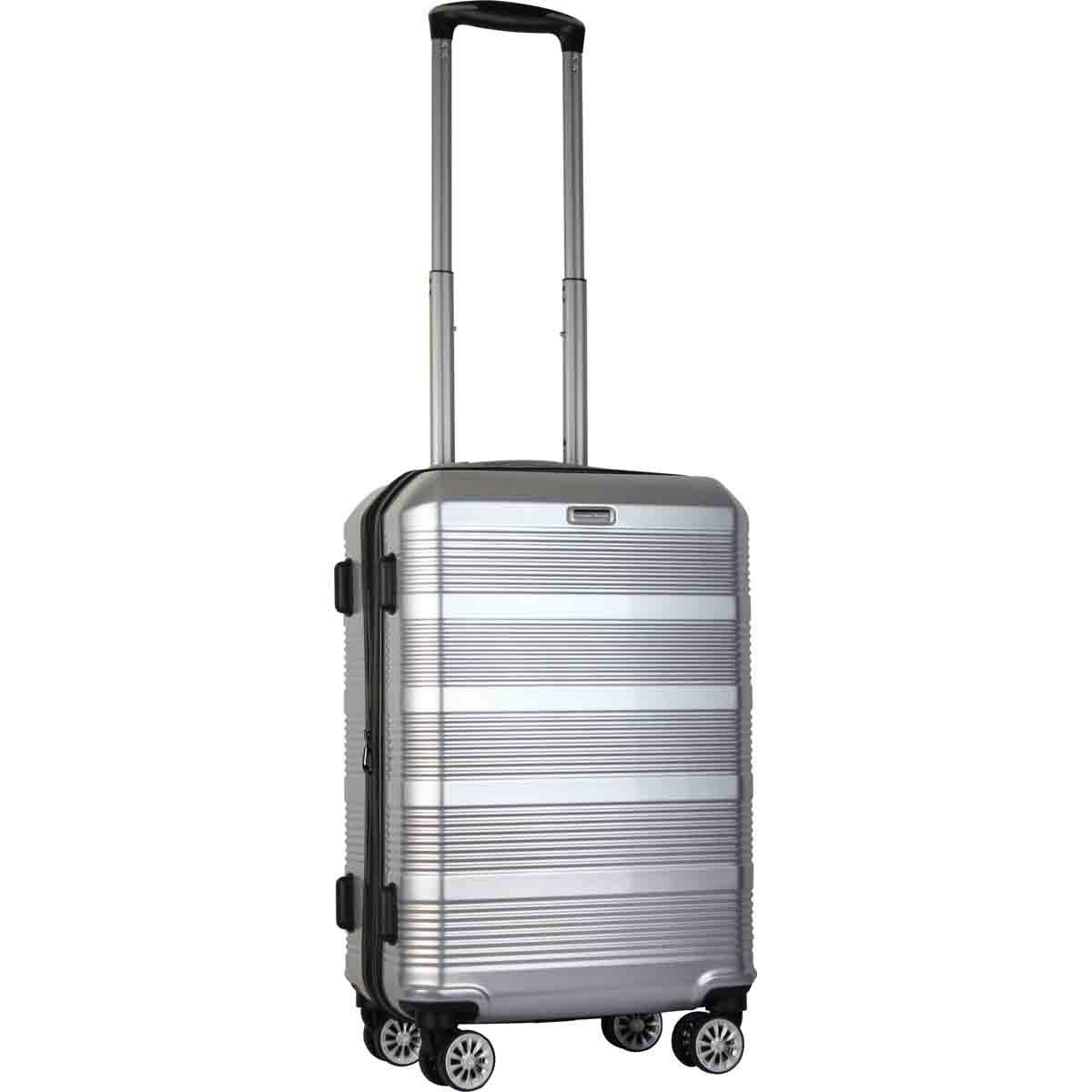 Maleta Luxor 24" Plata Giacomo Rosaldi
