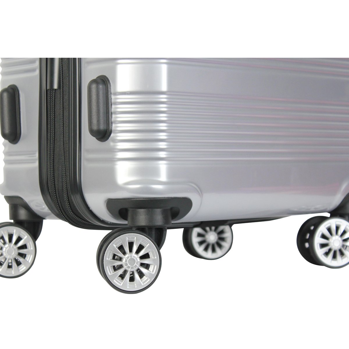 Maleta Luxor 24" Plata Giacomo Rosaldi