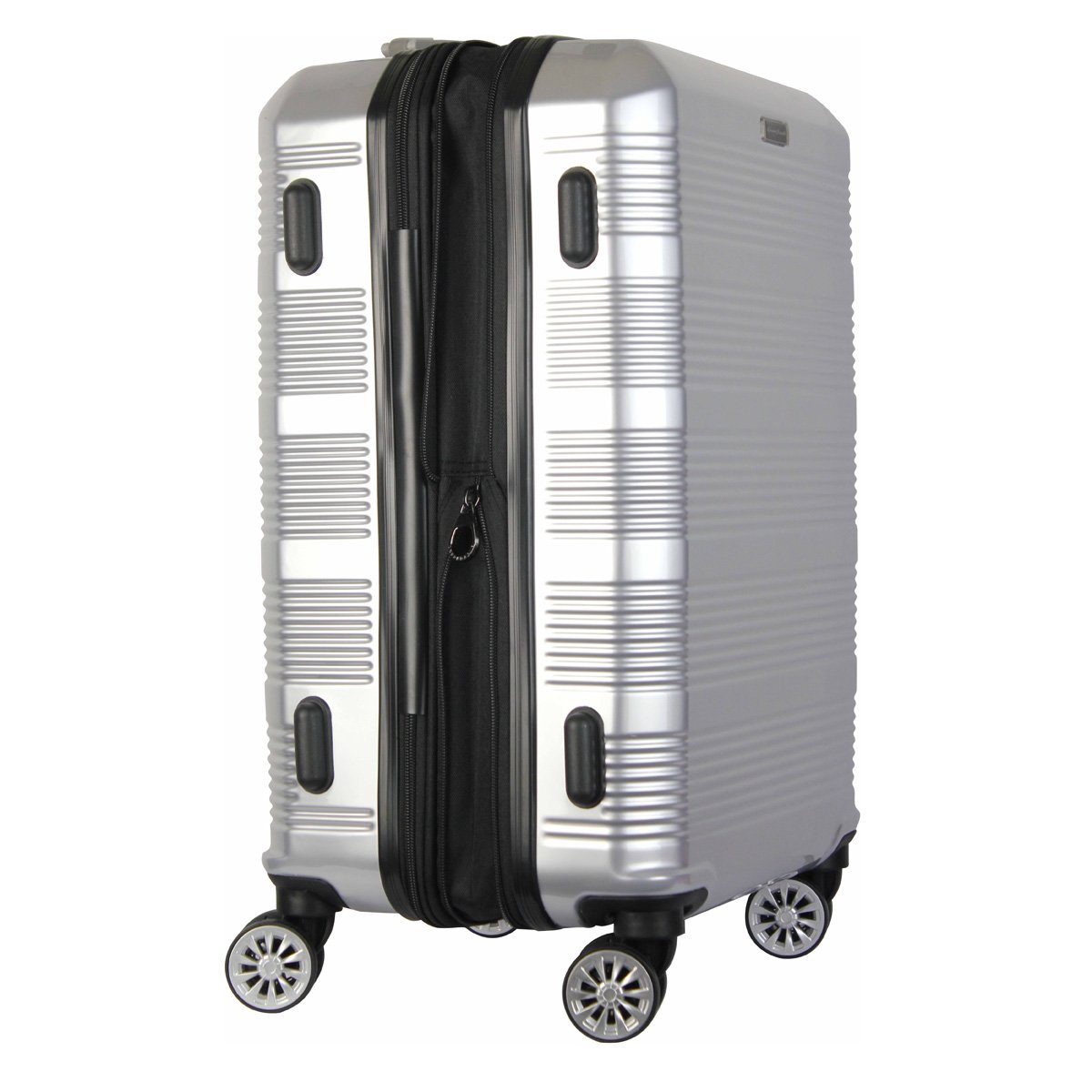 Maleta Luxor 24" Plata Giacomo Rosaldi