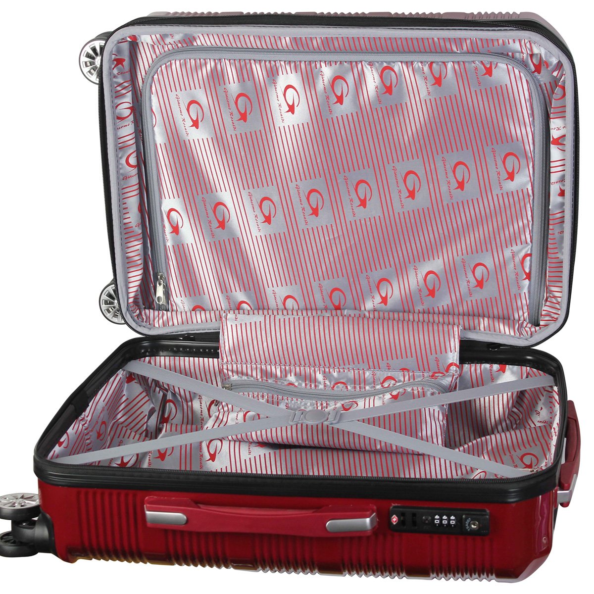 Maleta Luxor 24" Rojo Giacomo Rosaldi