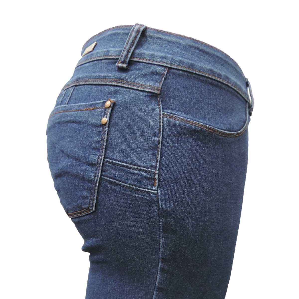 Jeans Skinny con Pretina Jeans Beronna