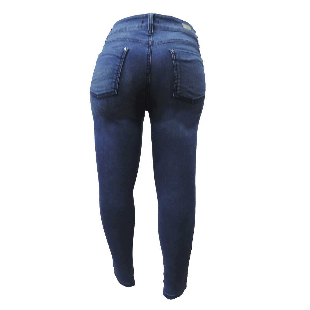 Jeans Skinny con Pretina Jeans Beronna para Dama