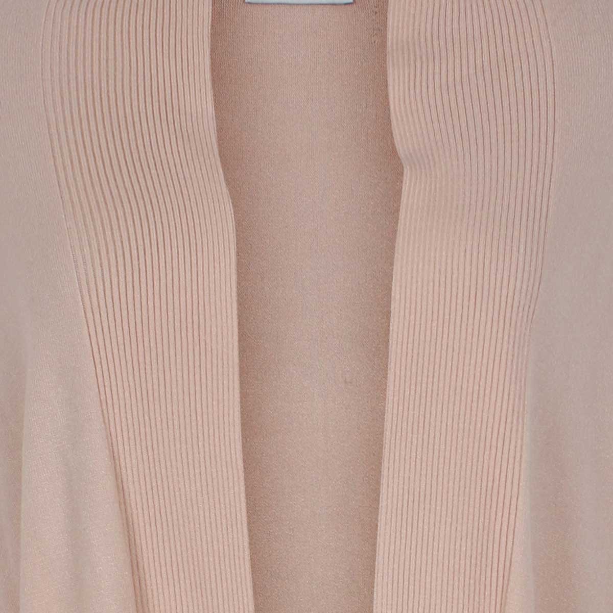 Ensamble Rosa Abierto Manga Larga Liso City Femme