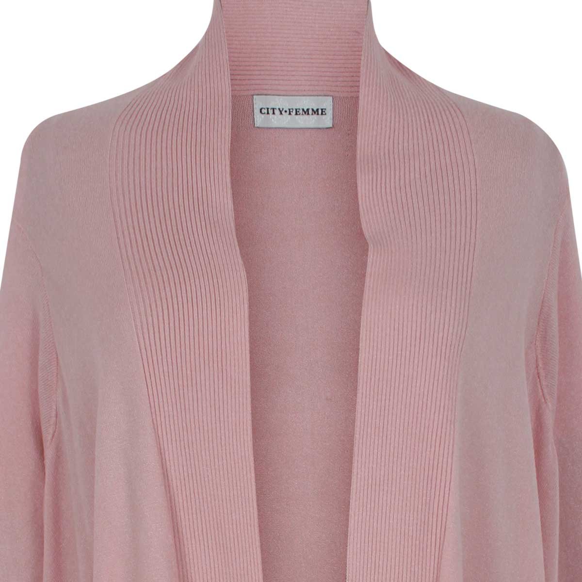 Ensamble Rosa Abierto Liso City Femme