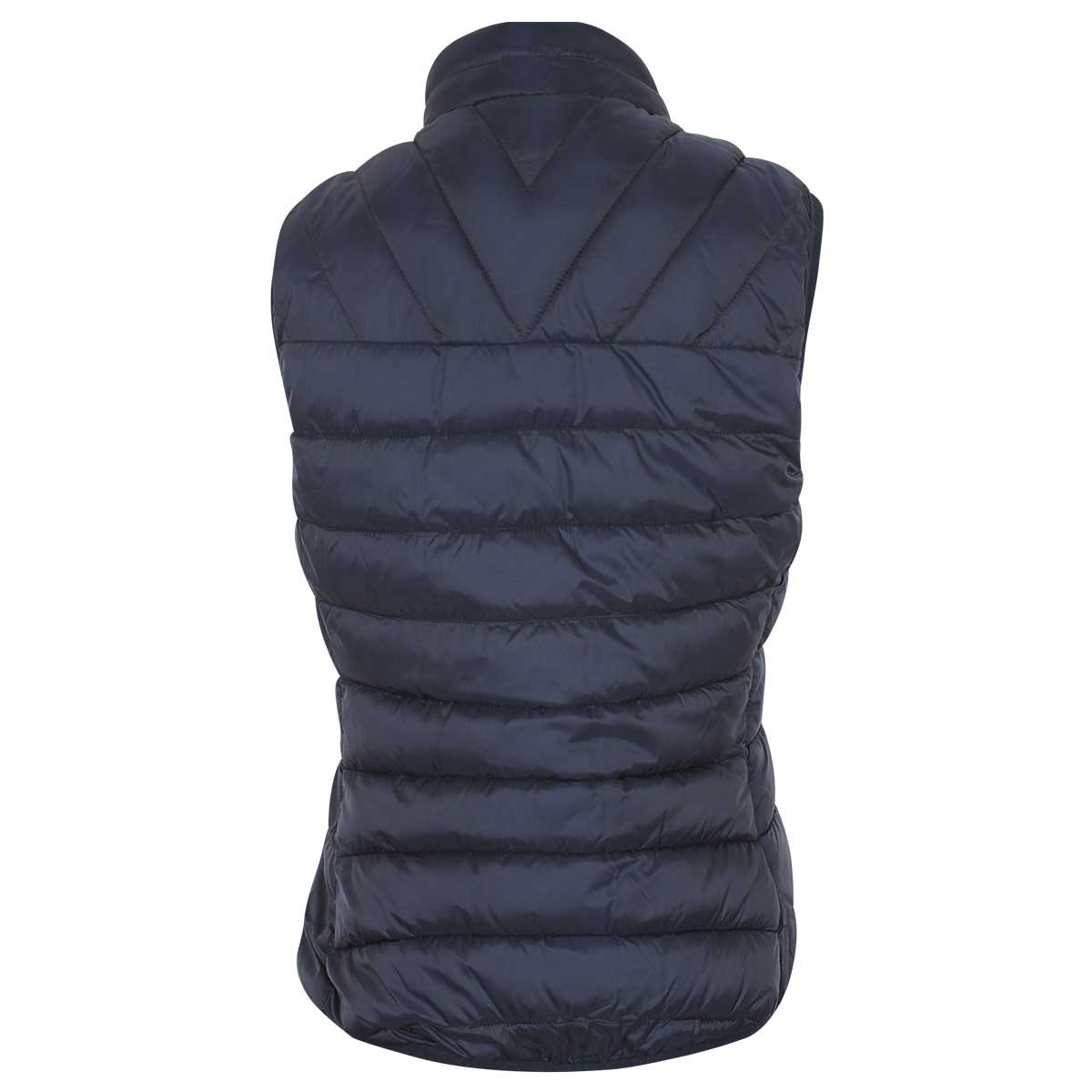 Chaleco Azul Capitonado con Cierre City Femme