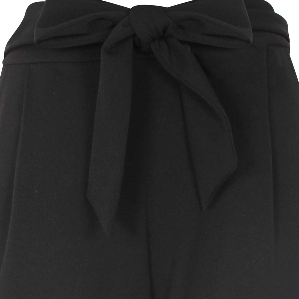 Pantalon Amplio con Pinza Liso con Cinta para Amarre Basel