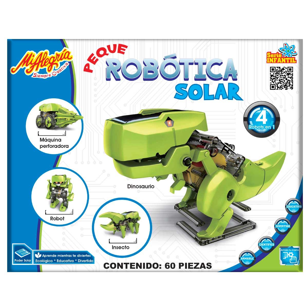 Robotica Solar 4 en 1 Mi Alegria