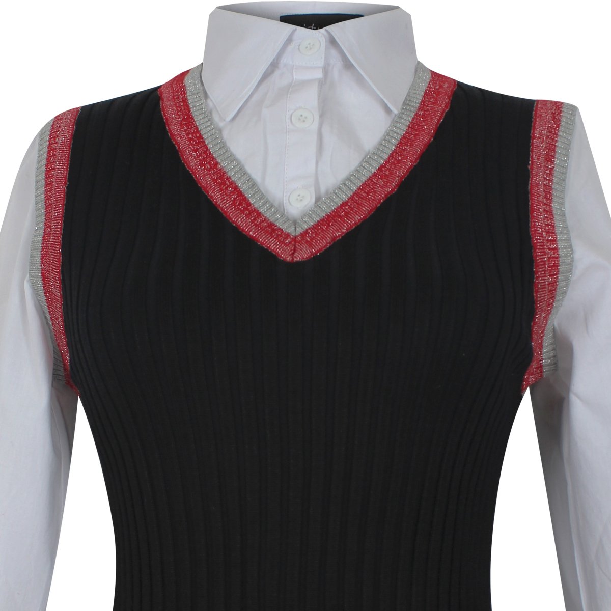 Suéter Simulación Blusa Just By Basel
