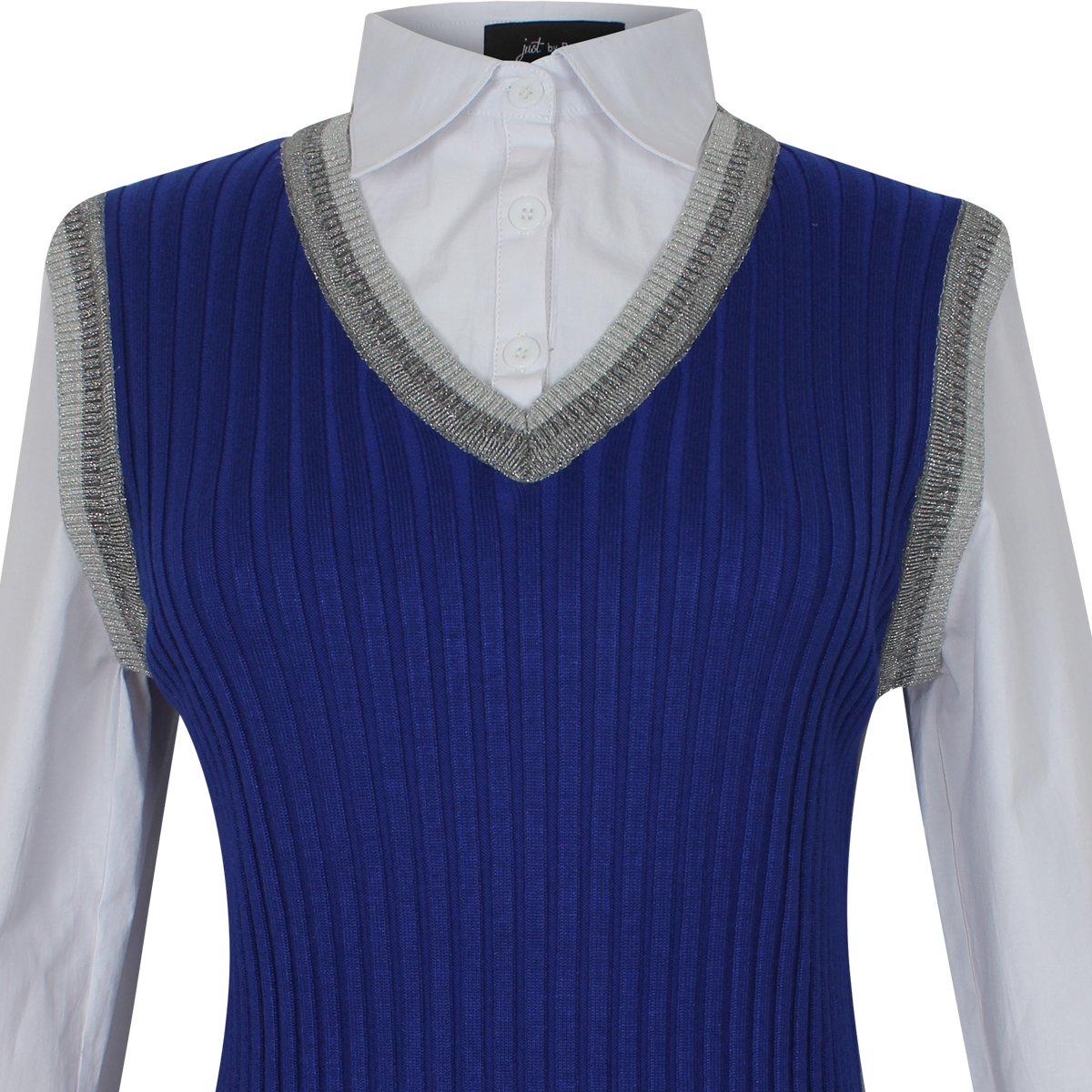 Suéter Simulación Blusa Just By Basel