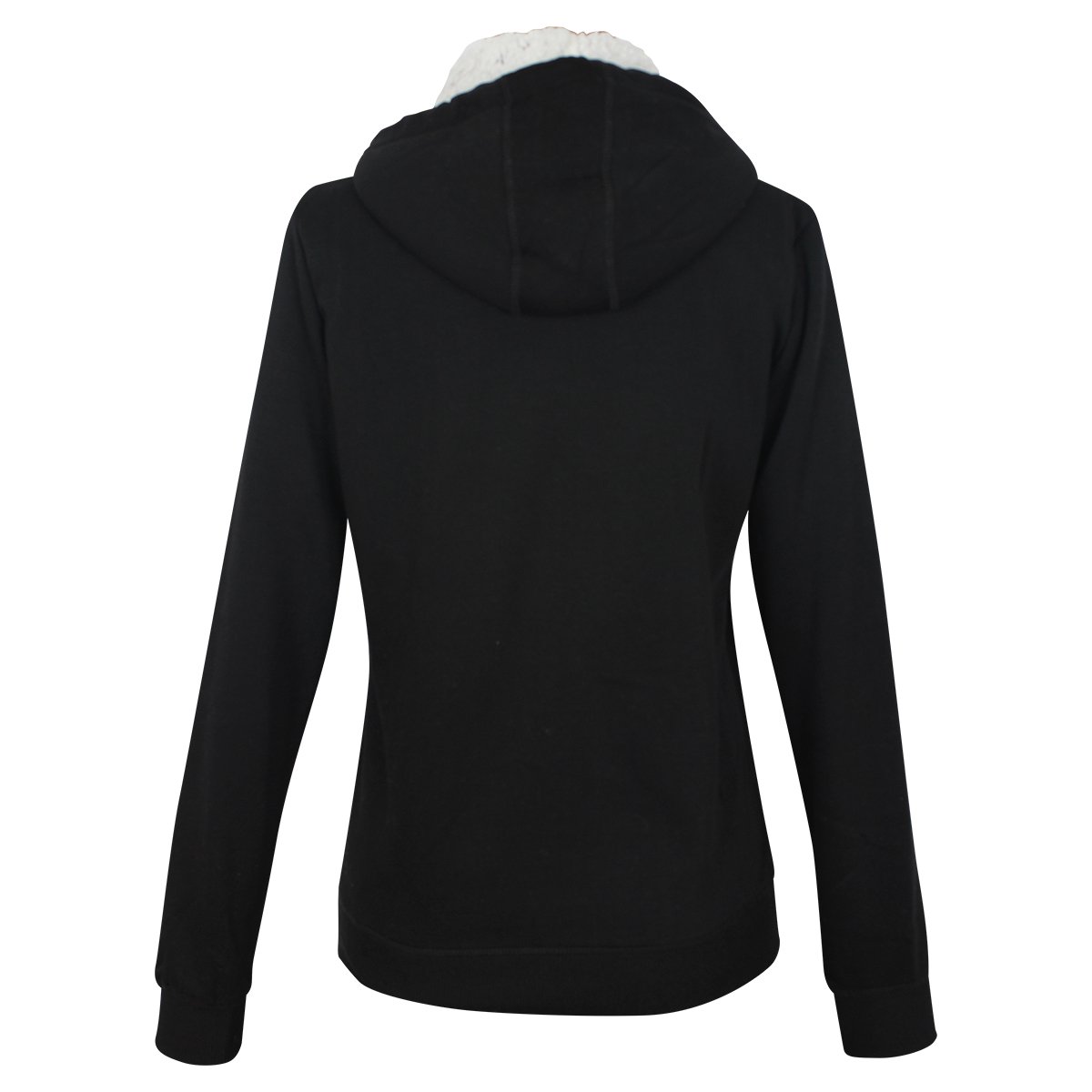 Sudadera Negra con Gorro y Bolsas Just By Basel