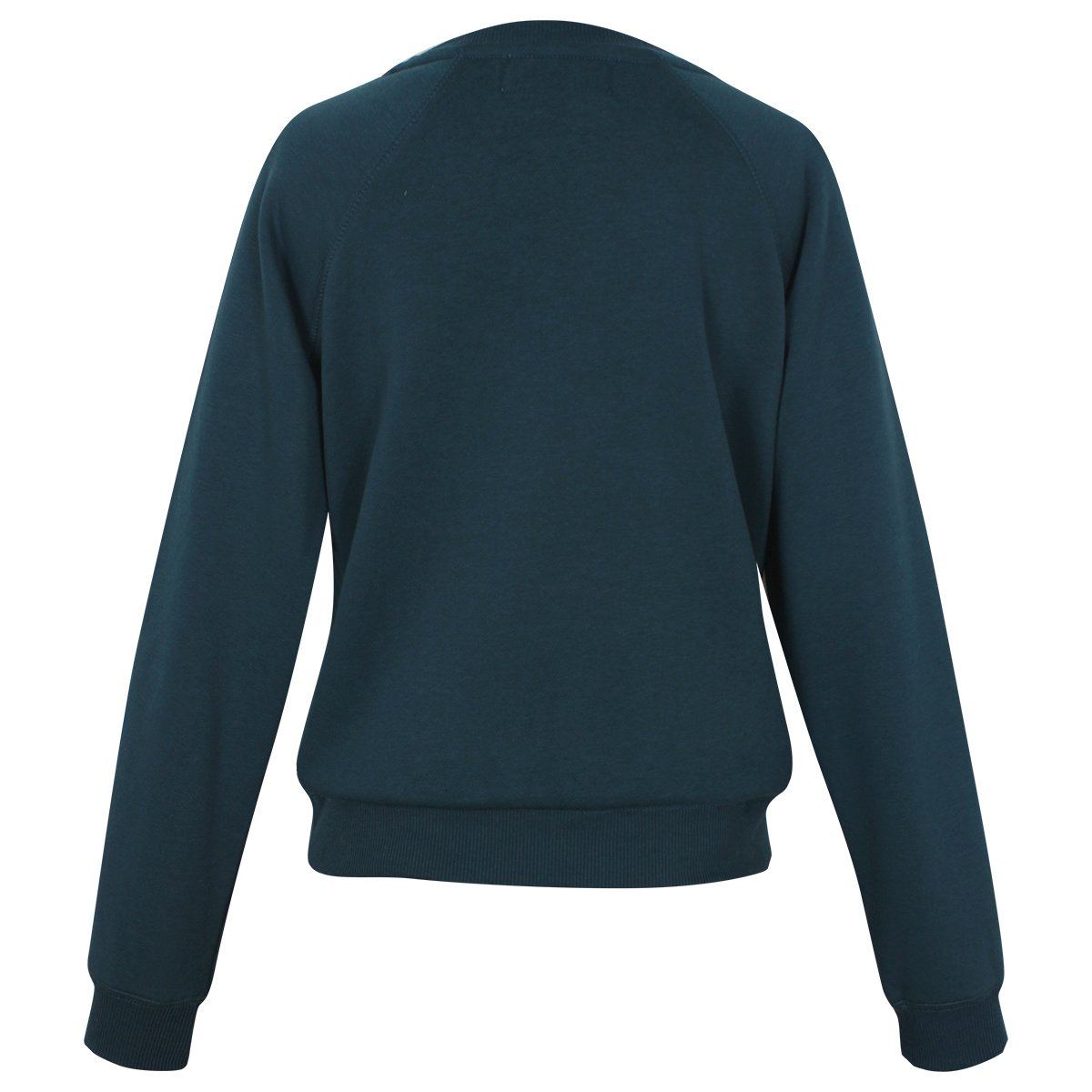 Sudadera Azul Cerrada Escote Redondo Just By Basel