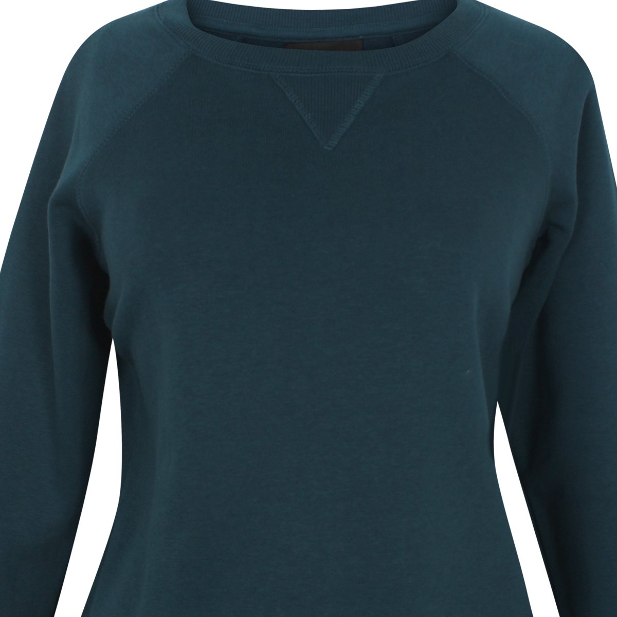 Sudadera Azul Cerrada Escote Redondo Just By Basel