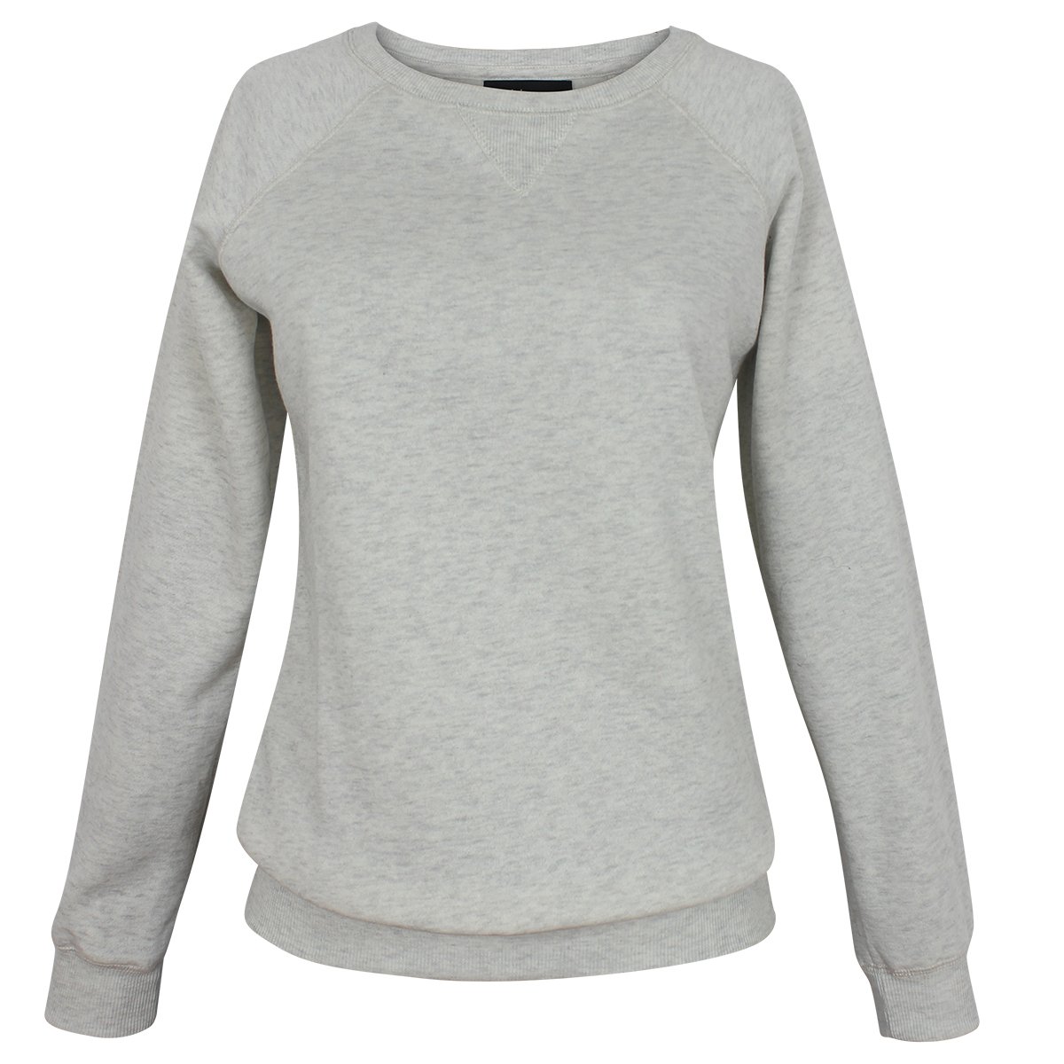Sudadera Gris Cerrada Escote Redondo Just By Basel
