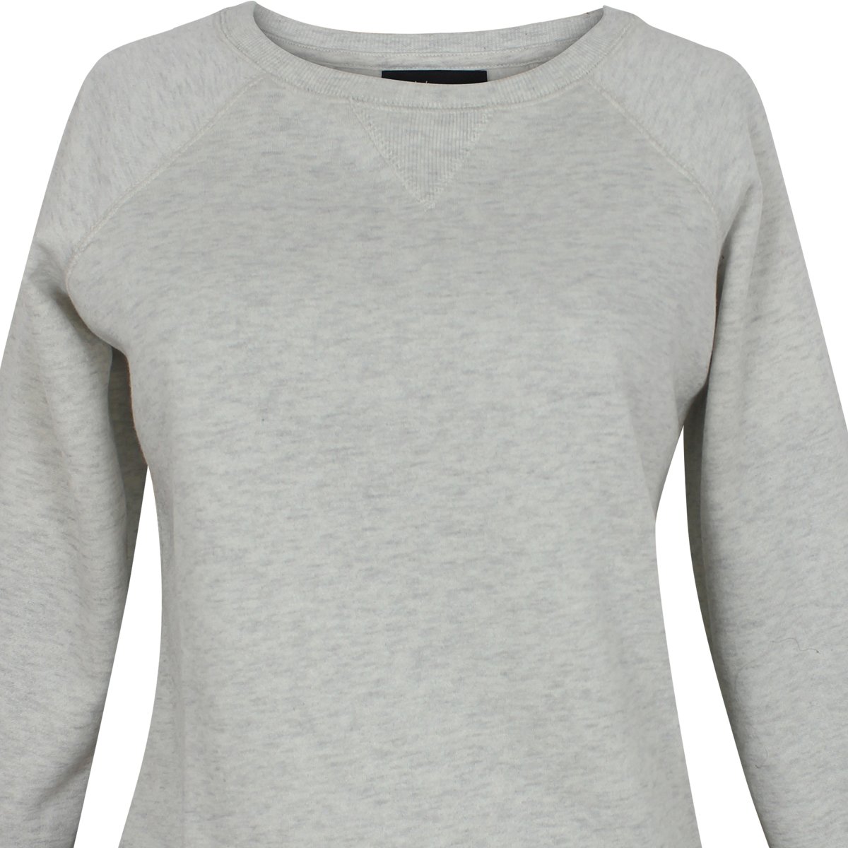 Sudadera Gris Cerrada Escote Redondo Just By Basel