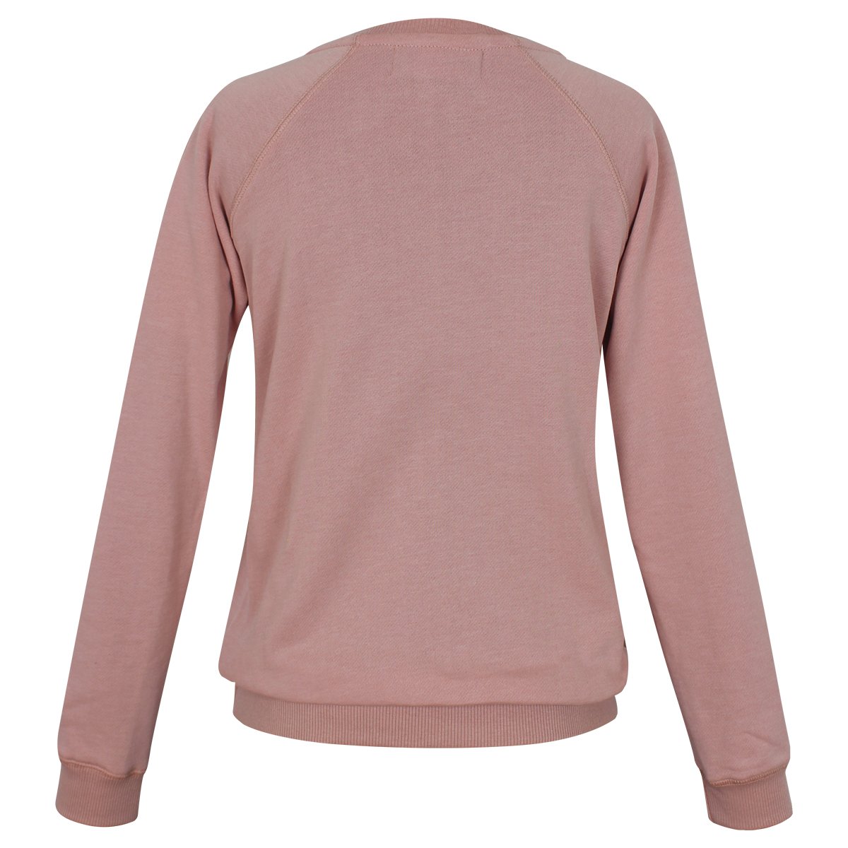 Sudadera Rosa Cerrada Escote Redondo Just By Basel