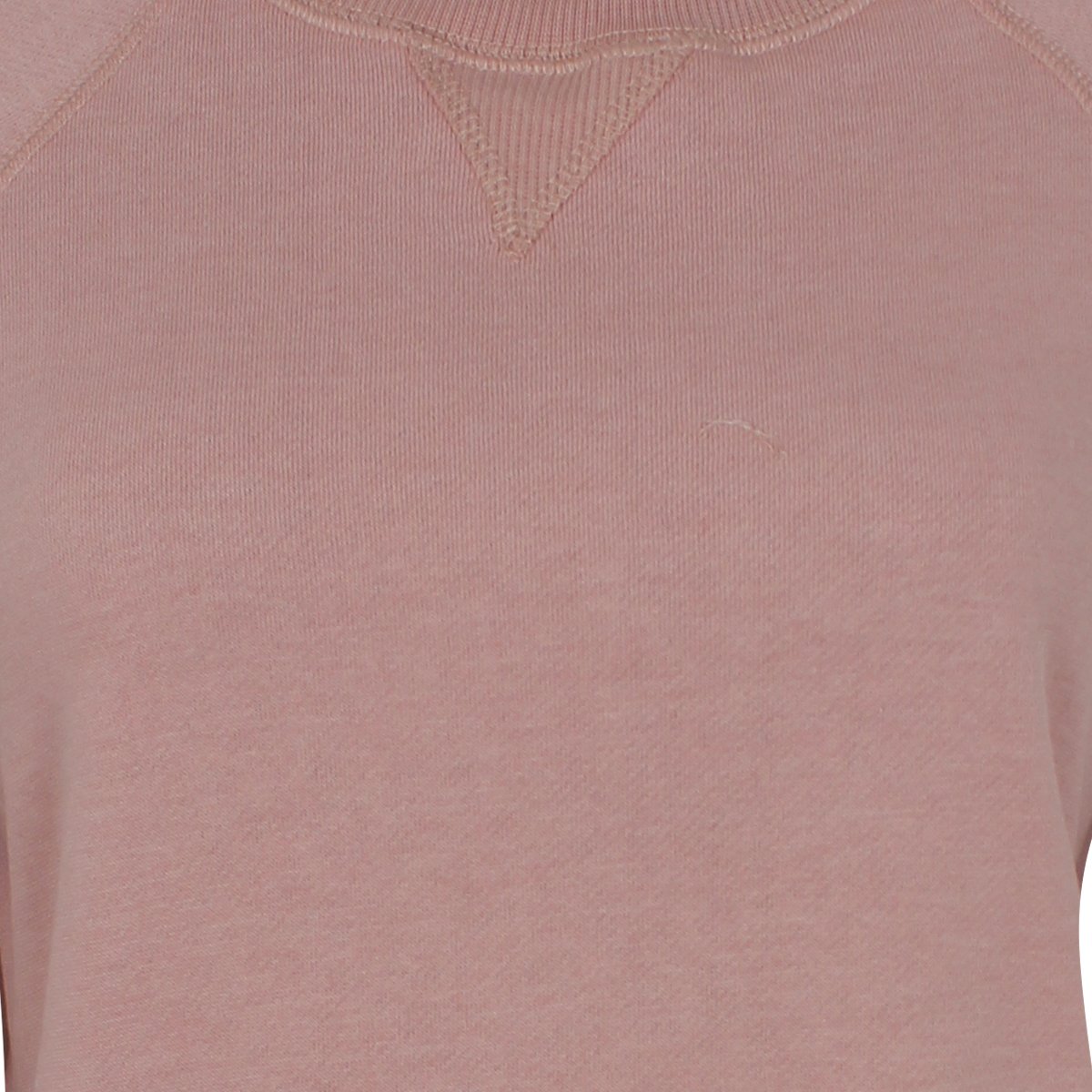 Sudadera Rosa Cerrada Escote Redondo Just By Basel