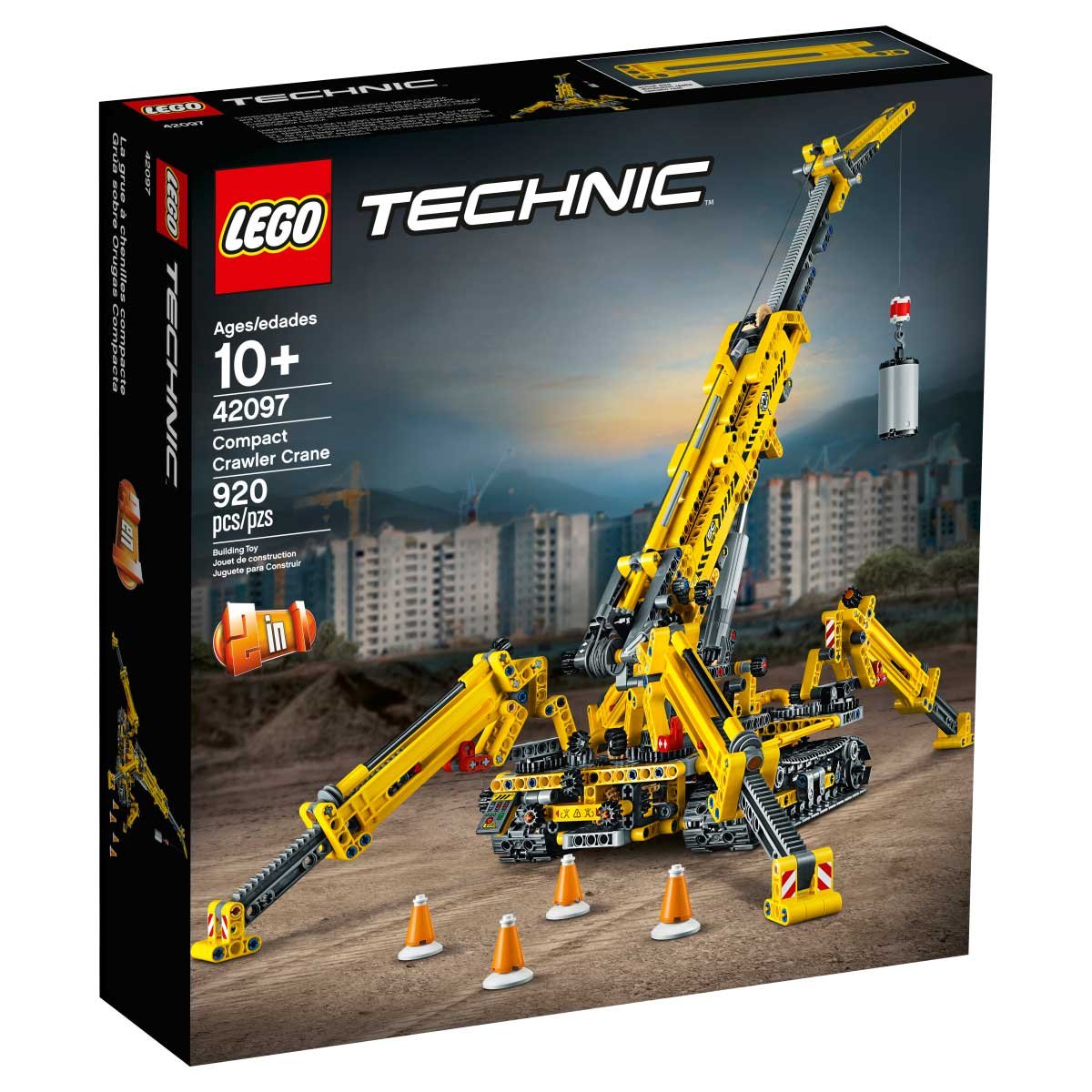 Grúa de Oruga Compacta Lego