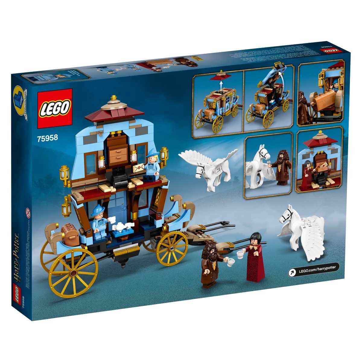 Carro de Beauxbatons: Llegada a Hogwar Lego