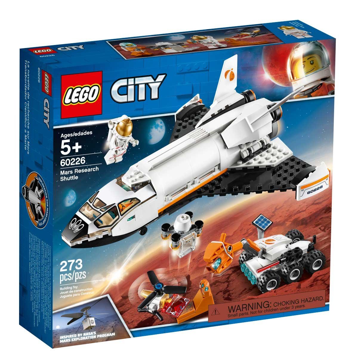 Lanzadera de Investigación de Marte Lego