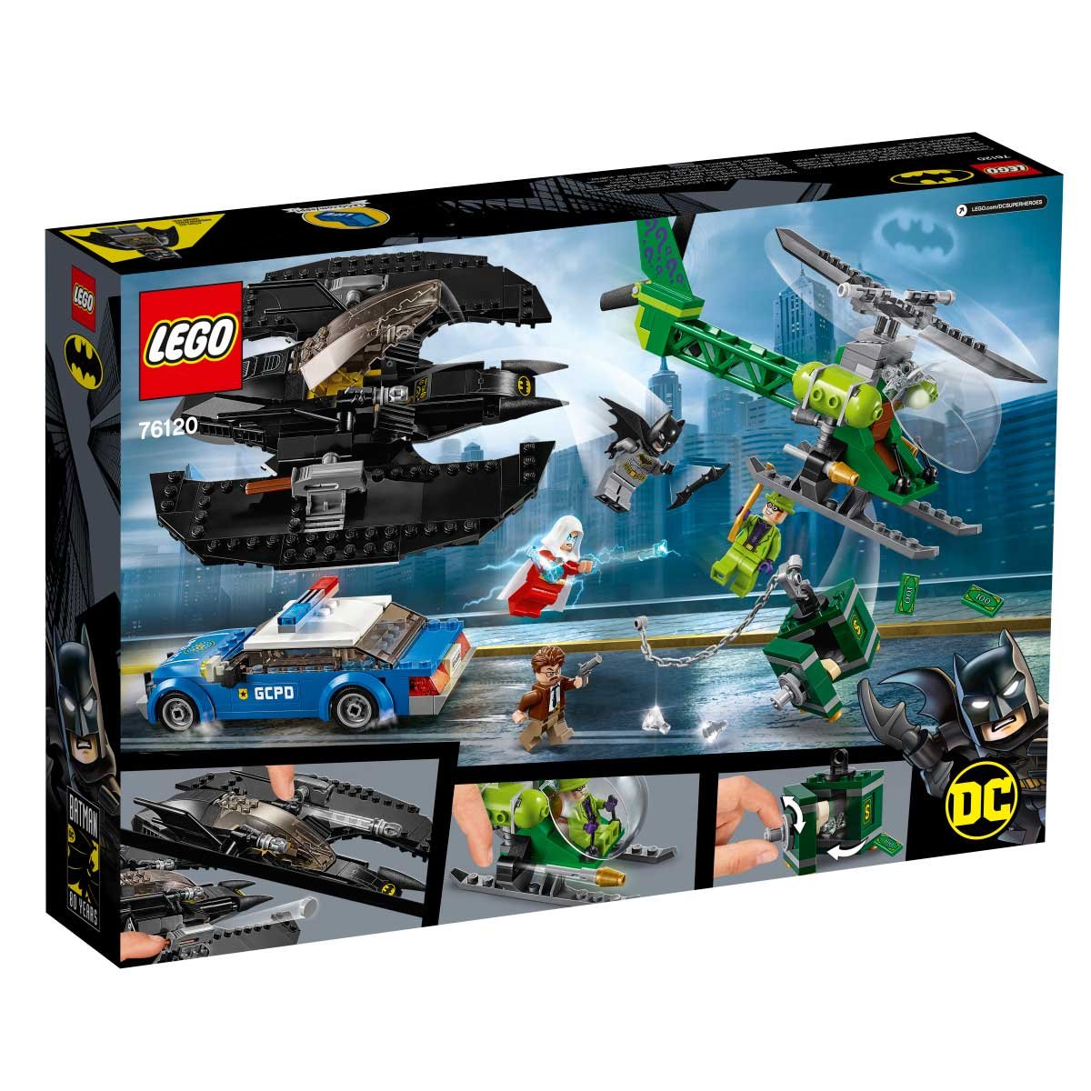 Batman &trade; Batwing Y The Riddler &trade; Heist Lego