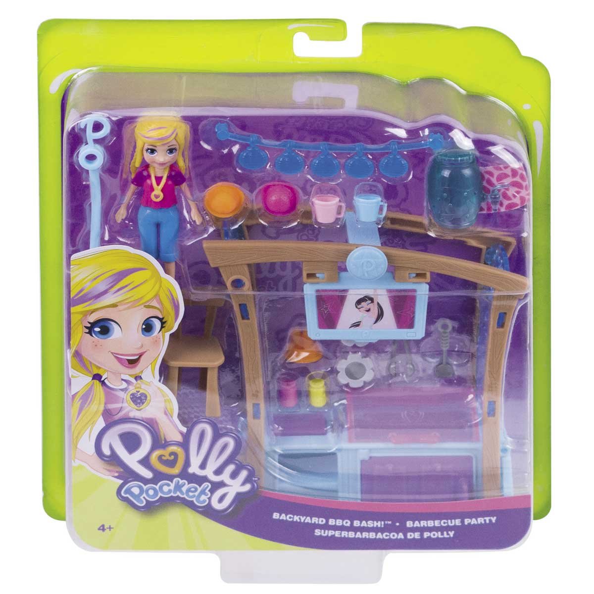Polly Pocket! Fiesta de Parrillada Mattel