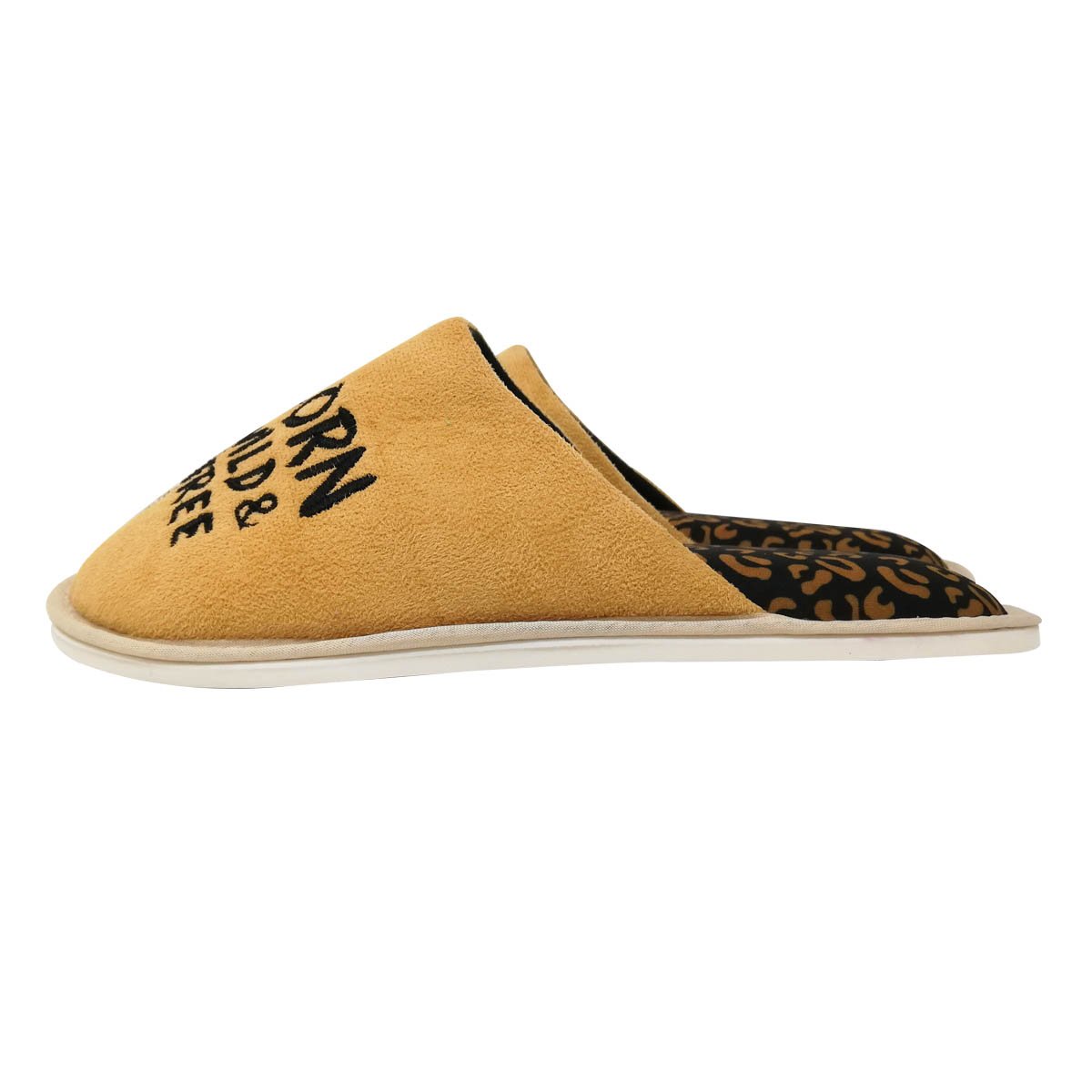 Pantufla Bordada con Nala&simba Beige Arra