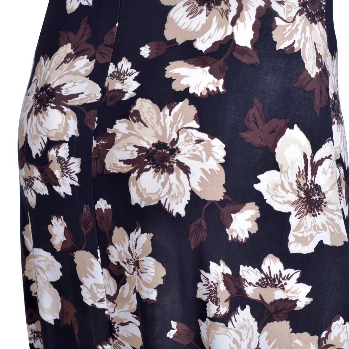 Vestido Estampado Cuello Redondo Banana Jeans