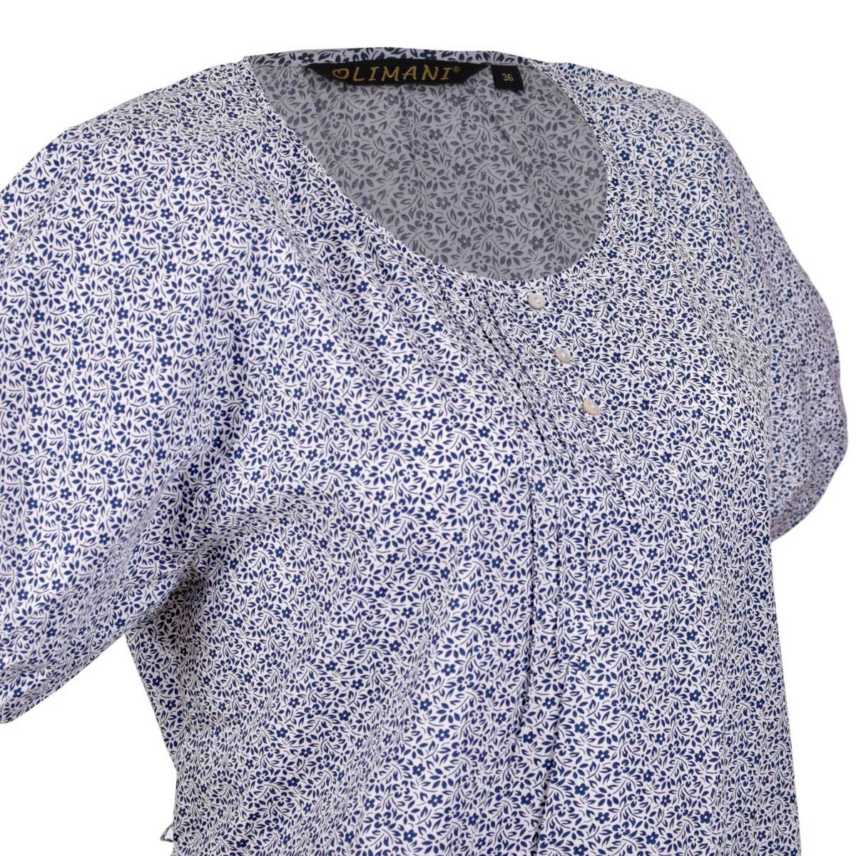 Blusa Estampada Manga Corta Olimani