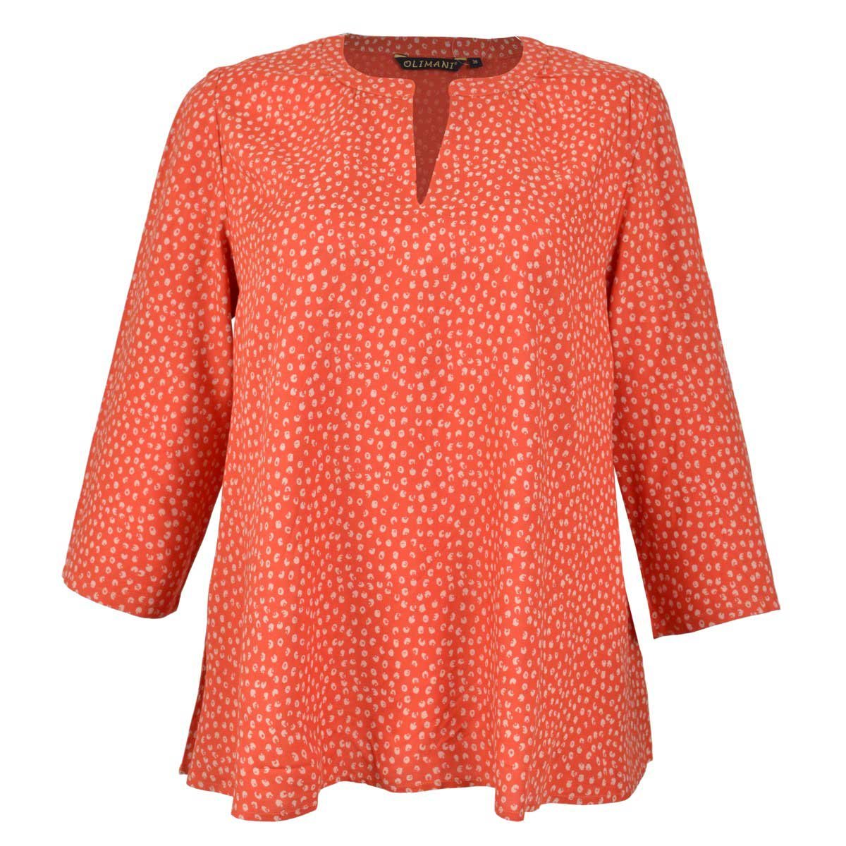 Blusa Estampada con Manga Corta Olimani