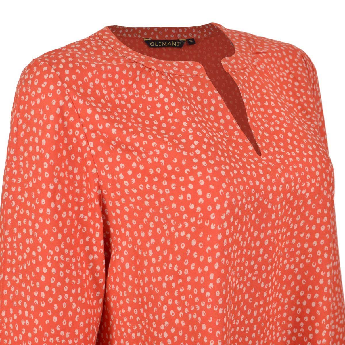 Blusa Estampada con Manga Corta Olimani