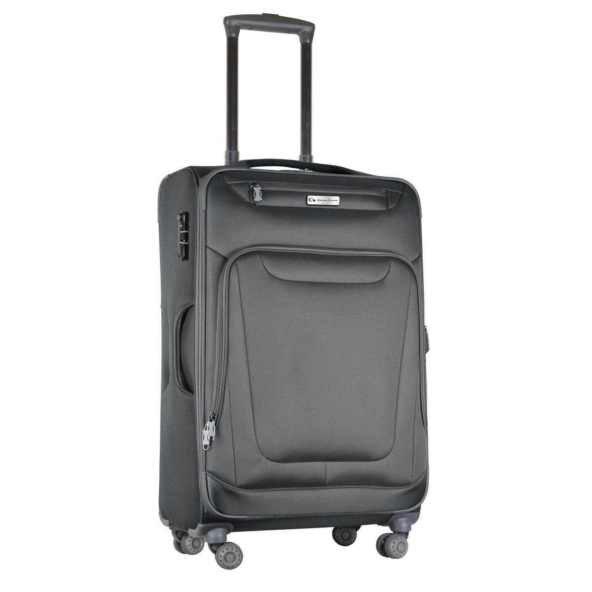 Maleta Vertical Porto 20" Gris Oxford Giacomo Rosaldi