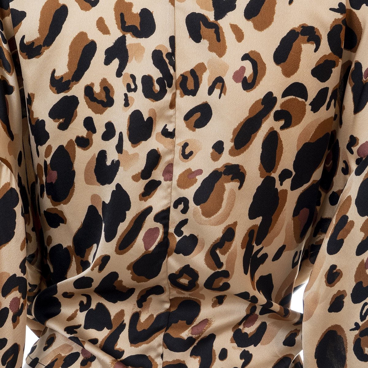 Blusa Crop con Cinta Estampado Animal Print Free Republik