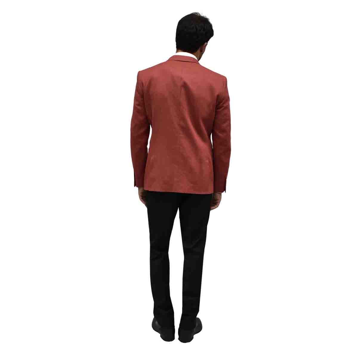 Saco Slim Color Rojo Nautica