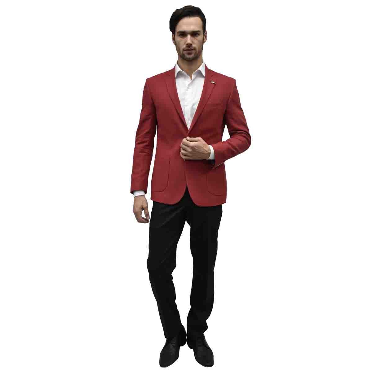 Saco Slim Color Rojo Tommy Hilfiger