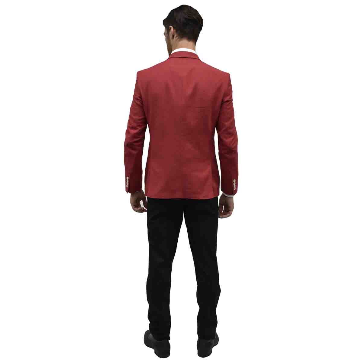 Saco Slim Color Rojo Tommy Hilfiger