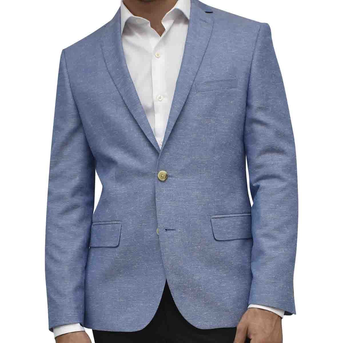 Saco Slim Color Azul Medio Underwood