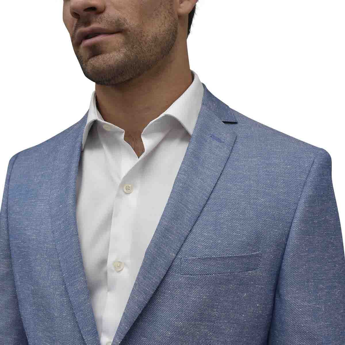 Saco Slim Color Azul Medio Underwood