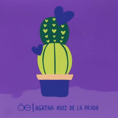 Cosmetiquera Cactus Agatha Ruiz de la Prada Morado Cloe