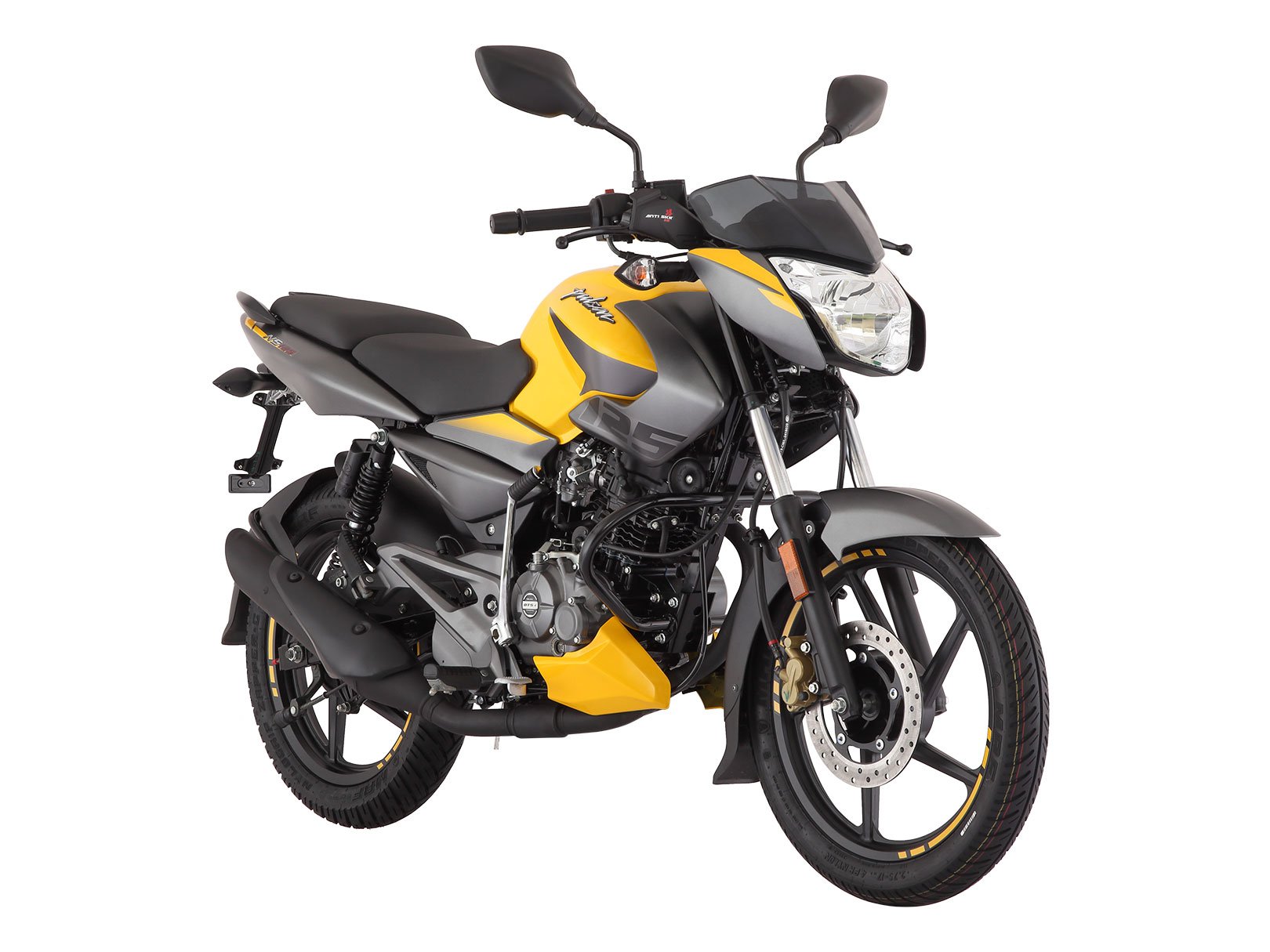 Motocicleta Pulsar Ns 125 Amarillo 2020 Bajaj