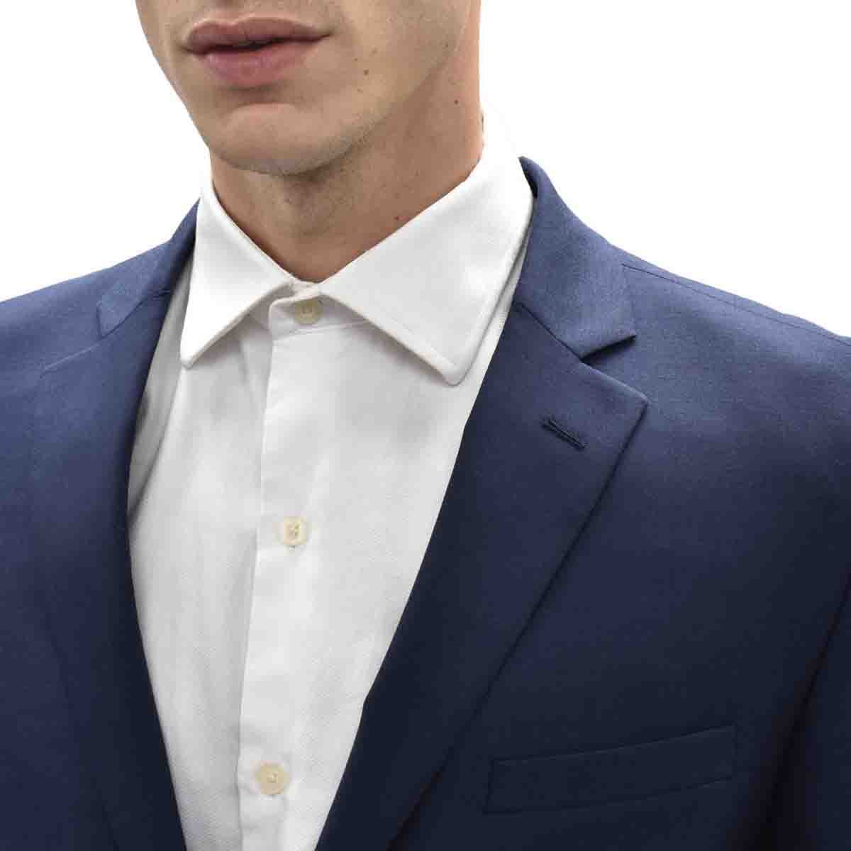 Saco Slim Azul Medio Tommy Hilfiger