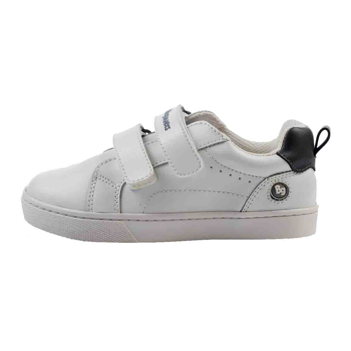 Tenis Choclo Escolar Blanco Bubble Gummers para Niño