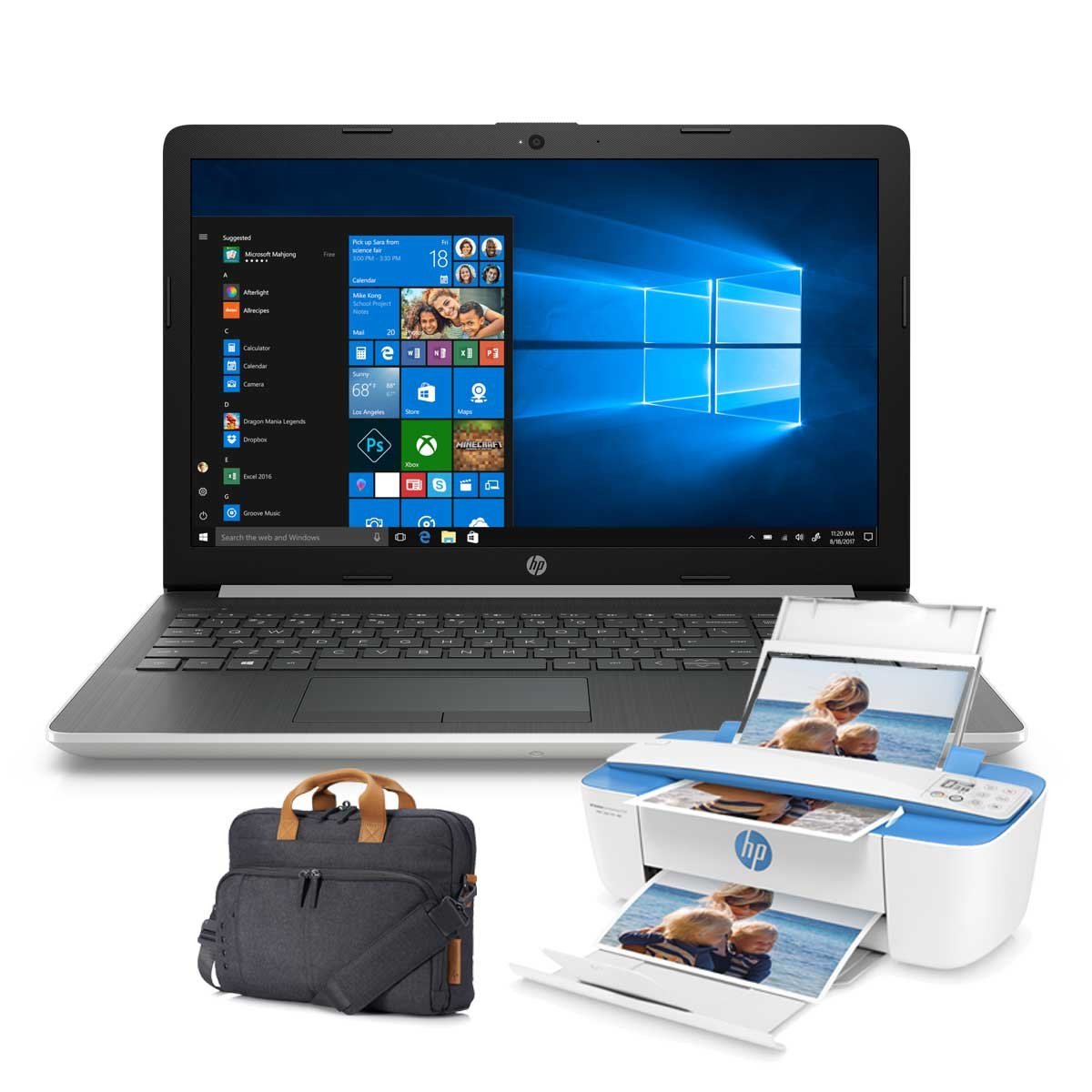 Paquete Laptop 15-Da0059 Hp