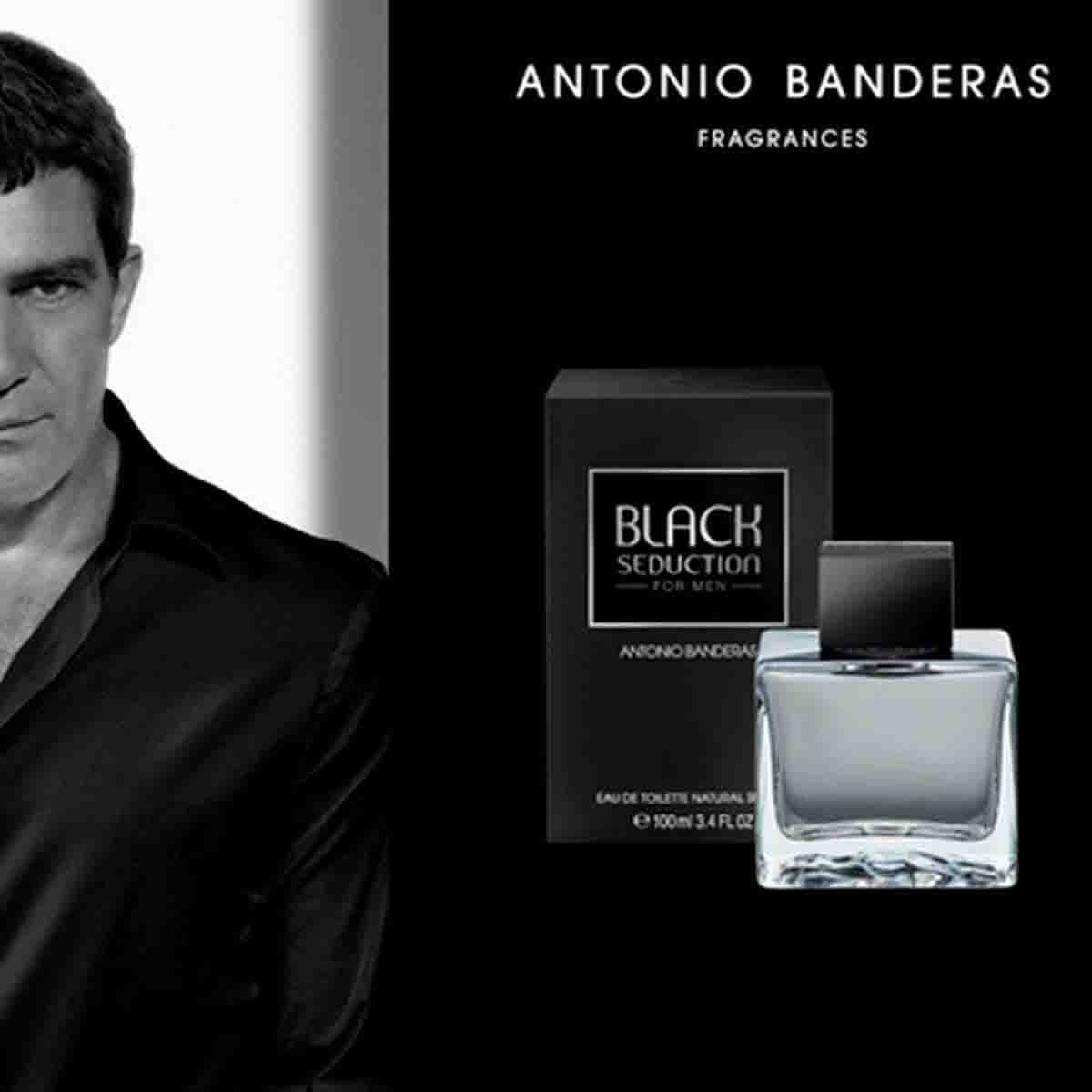 Fragancia para Caballero Antonio Banderas Black Seduction Edt 200 Ml