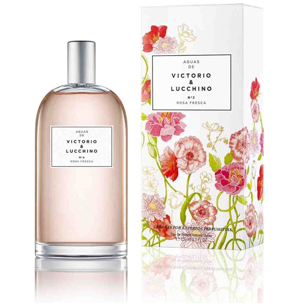 Fragancia para Mujer Victorio & Lucchino Agua Nº2 Rosa Fresca Edt 150 Ml