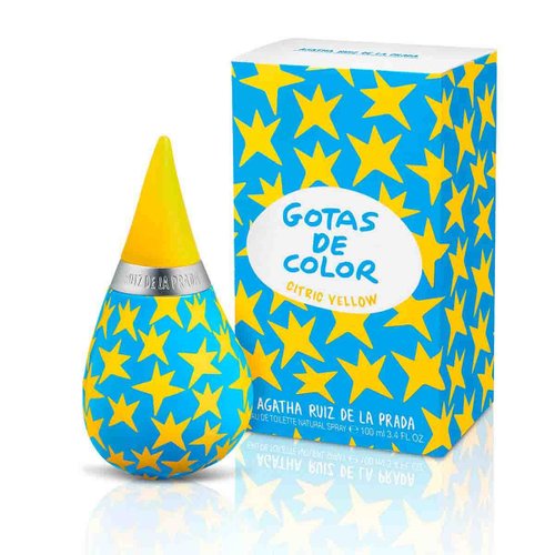 Fragancia para Mujer Agatha Ruiz de la Prada Gotas Le Citric Yellow Edt 100 Ml